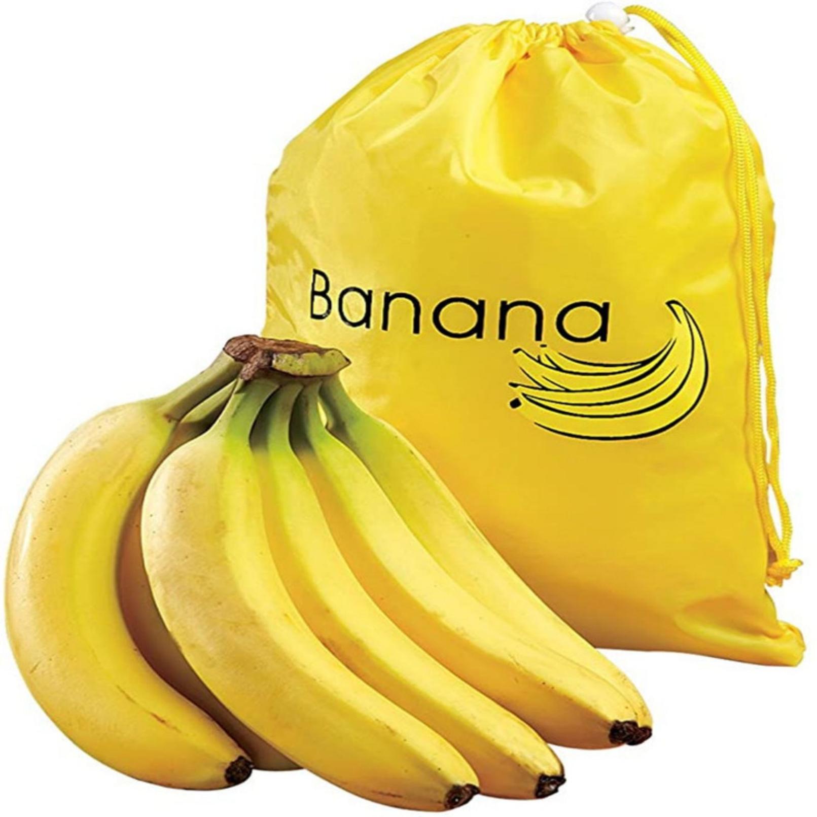 Clearance Under $5 Banana Bag,Banana Keeper,Banana Covers For Freshness,Green Bags,Produce Bags,Banana Fresh Bags,Yellow Banana Bags Prevent,Reusable Banana Bag,Banana Storage(Banana)Clearance
